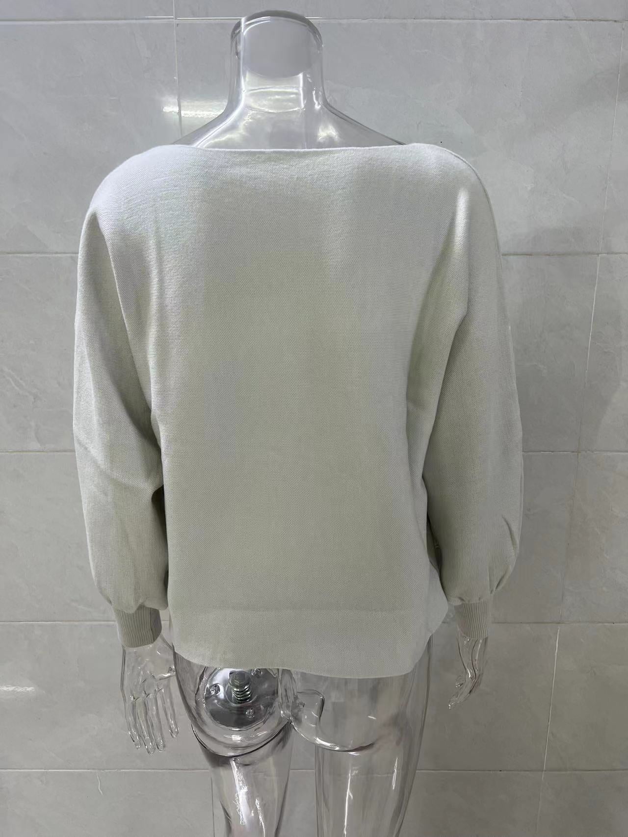 Designed Casual Knitted Pullover Sweaters