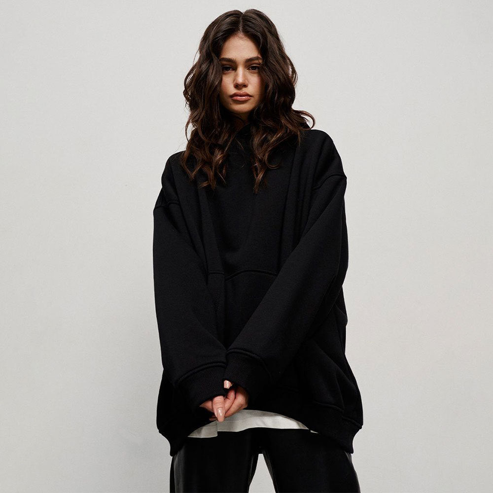 Casual Fall Winter Pockets Hoodies