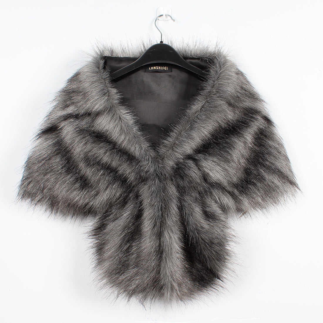 Fashionable Faux Fur Shawl