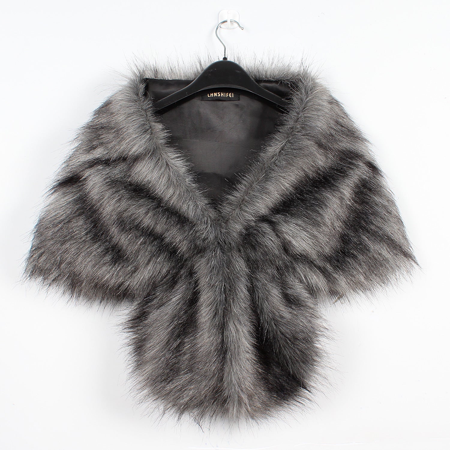 Fashionable Faux Fur Shawl