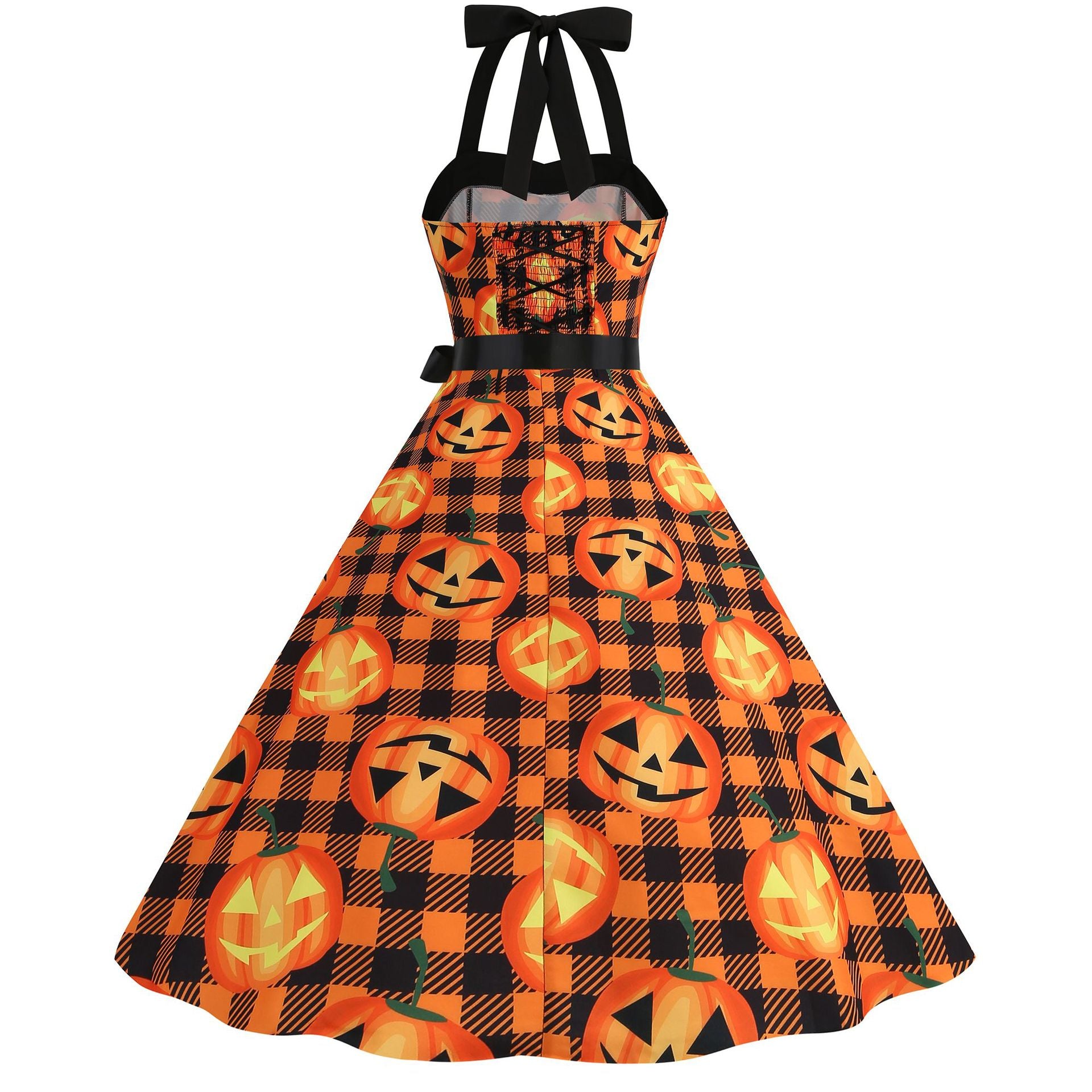 Elegant Vintage Halloween Dress