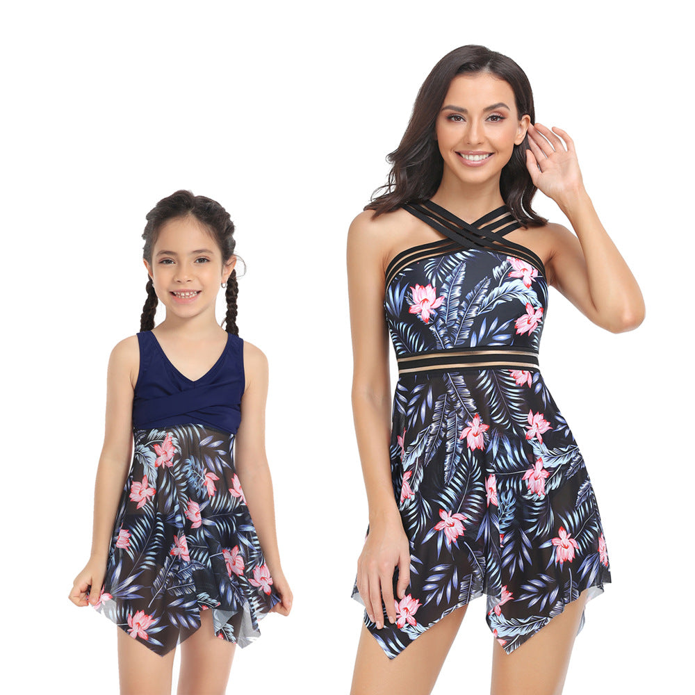 Summer Mother & Kids Women Swimsuits