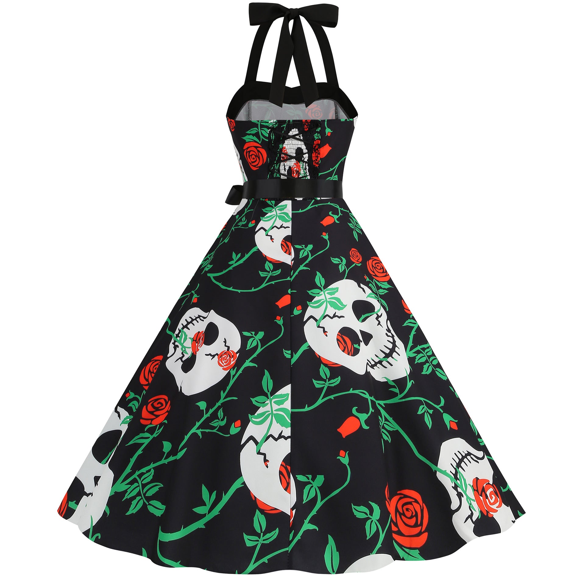 Elegant Vintage Halloween Dress