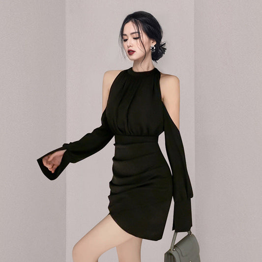 Sexy Off The Shoulder Mini Women Party Dresses-Dresses-Free Shipping at meselling99