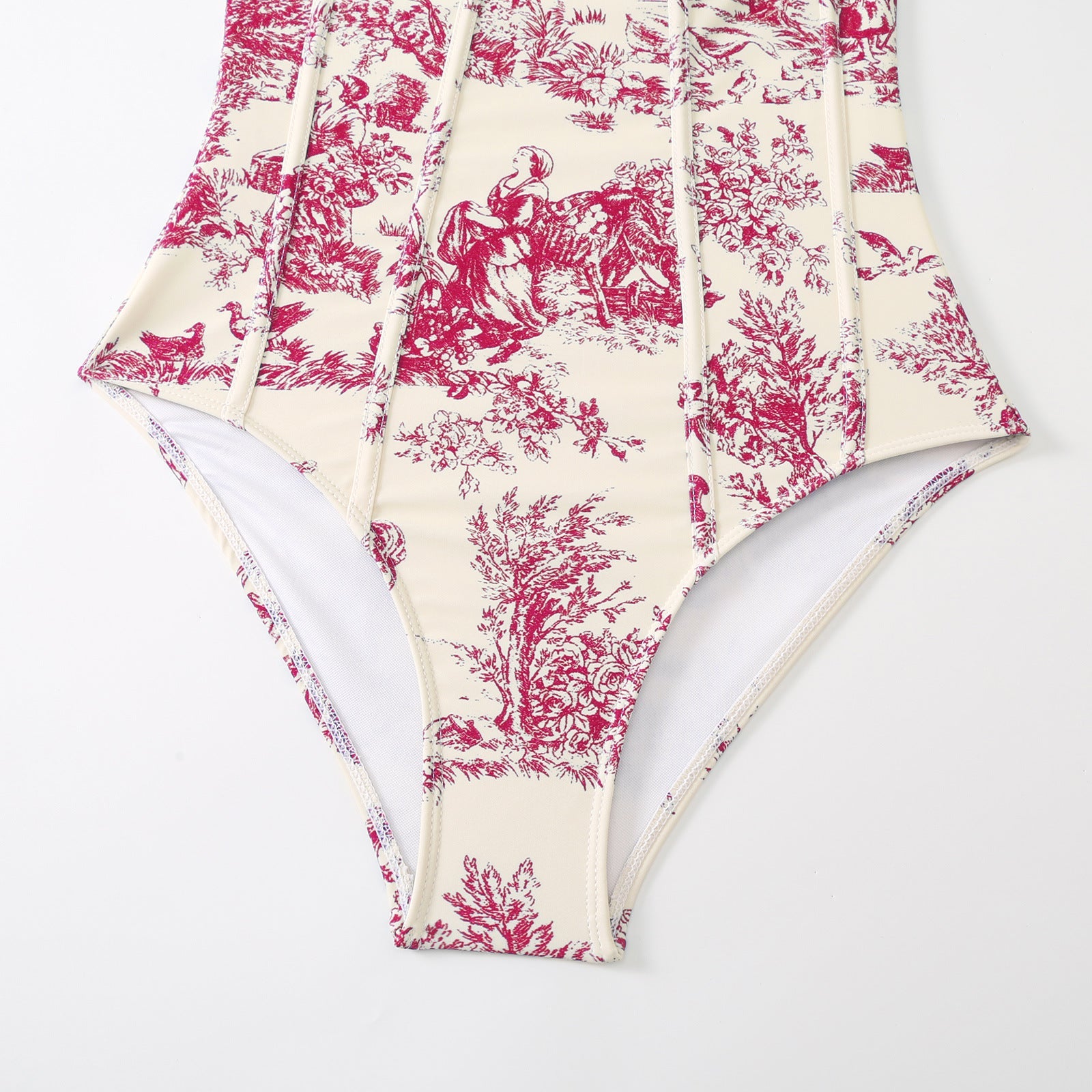 Women's One-Piece Swimsuit with Cover-Up