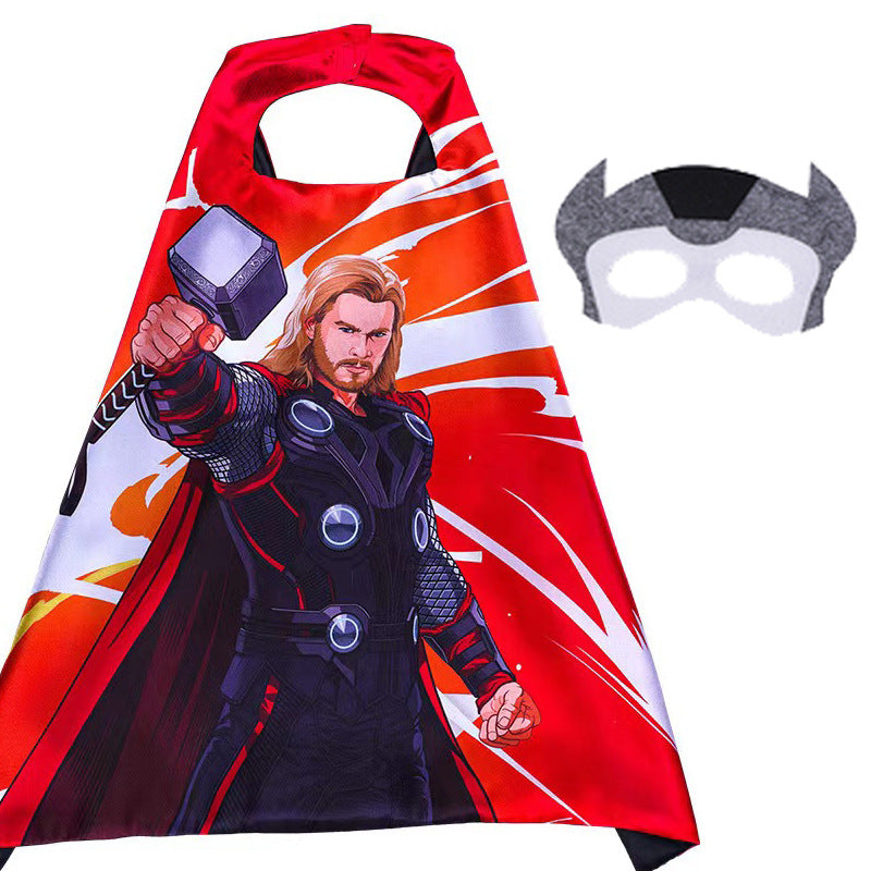Kids Halloween Superhero Cape Costume