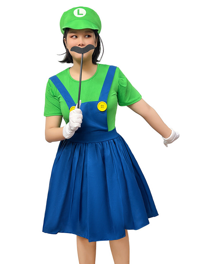 Mario Princess Peach Style Cosplay Costume for Women