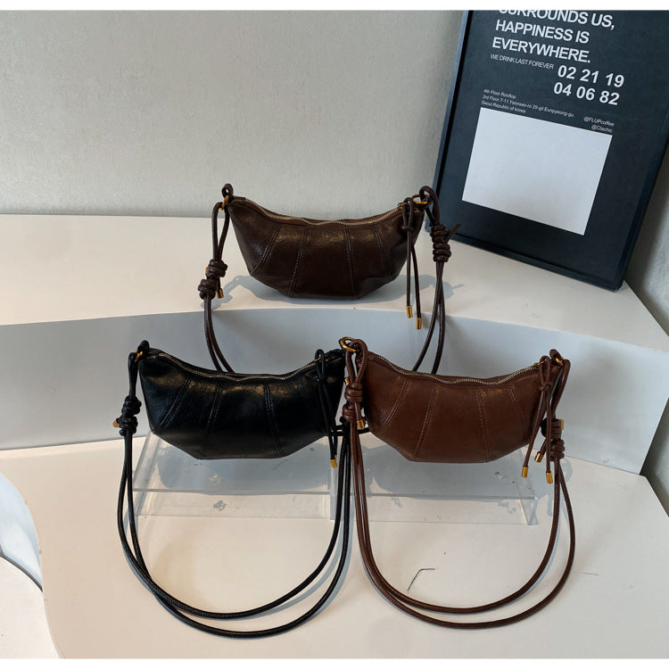 Mini Croissant Crossbody Bag