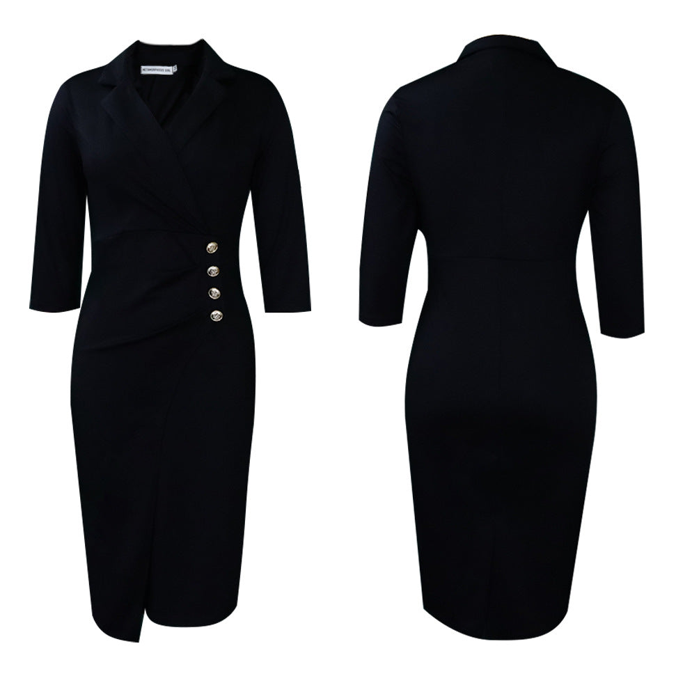 Elegant Office Lady Pencil Sheath Dresses-Dresses-Free Shipping at meselling99