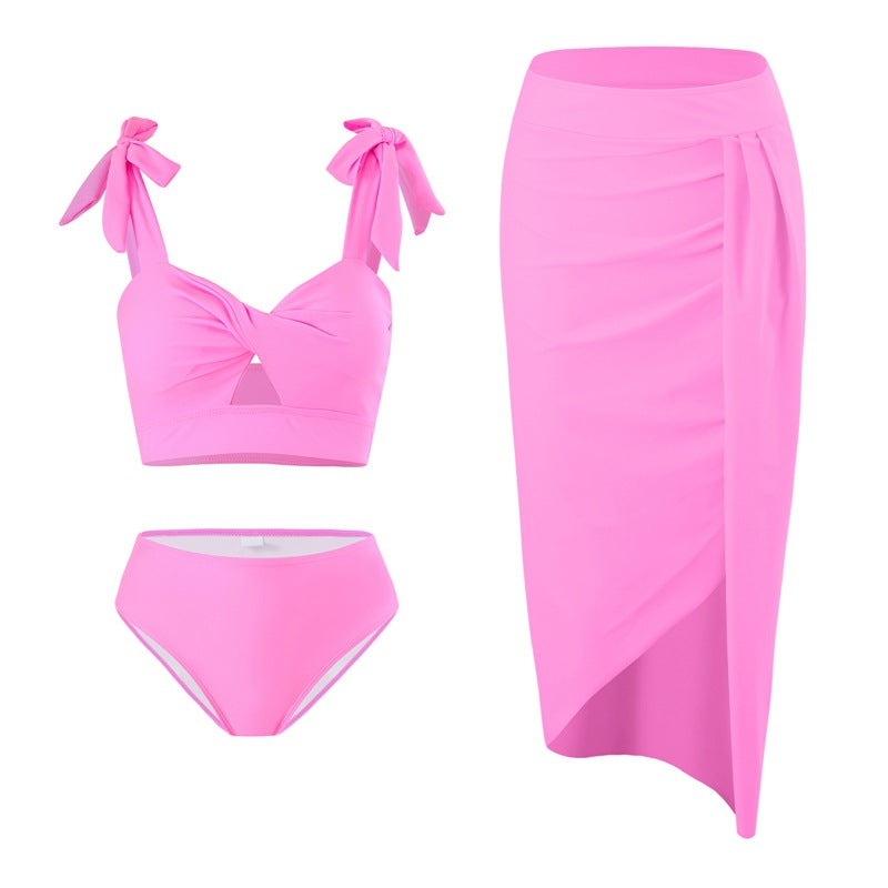 Sexy 3 Pieces Bikini Women Swimsuits Set