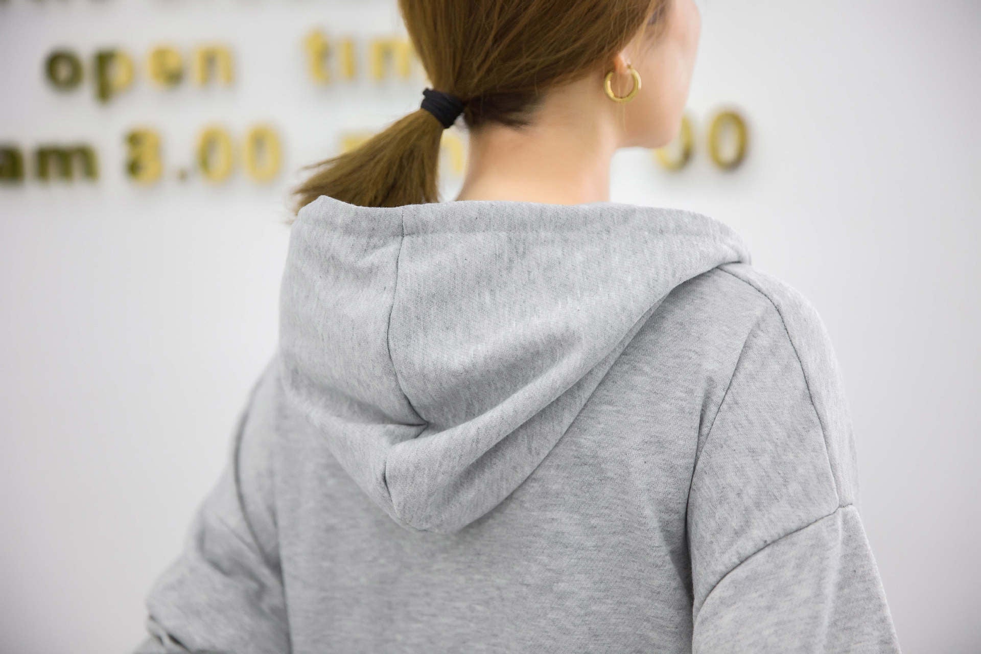 Women Casual Zipper Fall Long Hoodies Dresses-Cozy Dresses-Free Shipping at meselling99