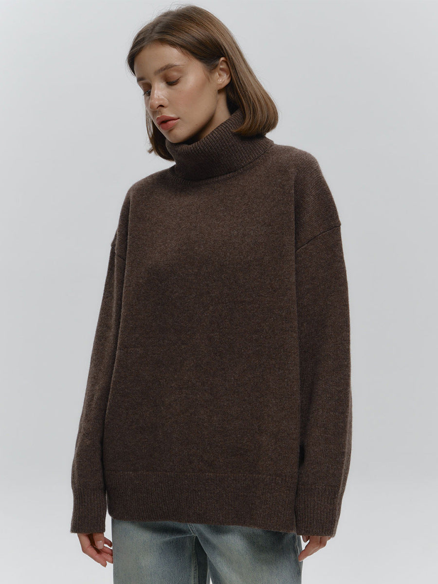 Women's Oversized turtleneck Sweater