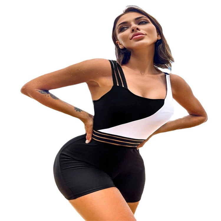 Summer Women Bikini One-Piece Swimsuit