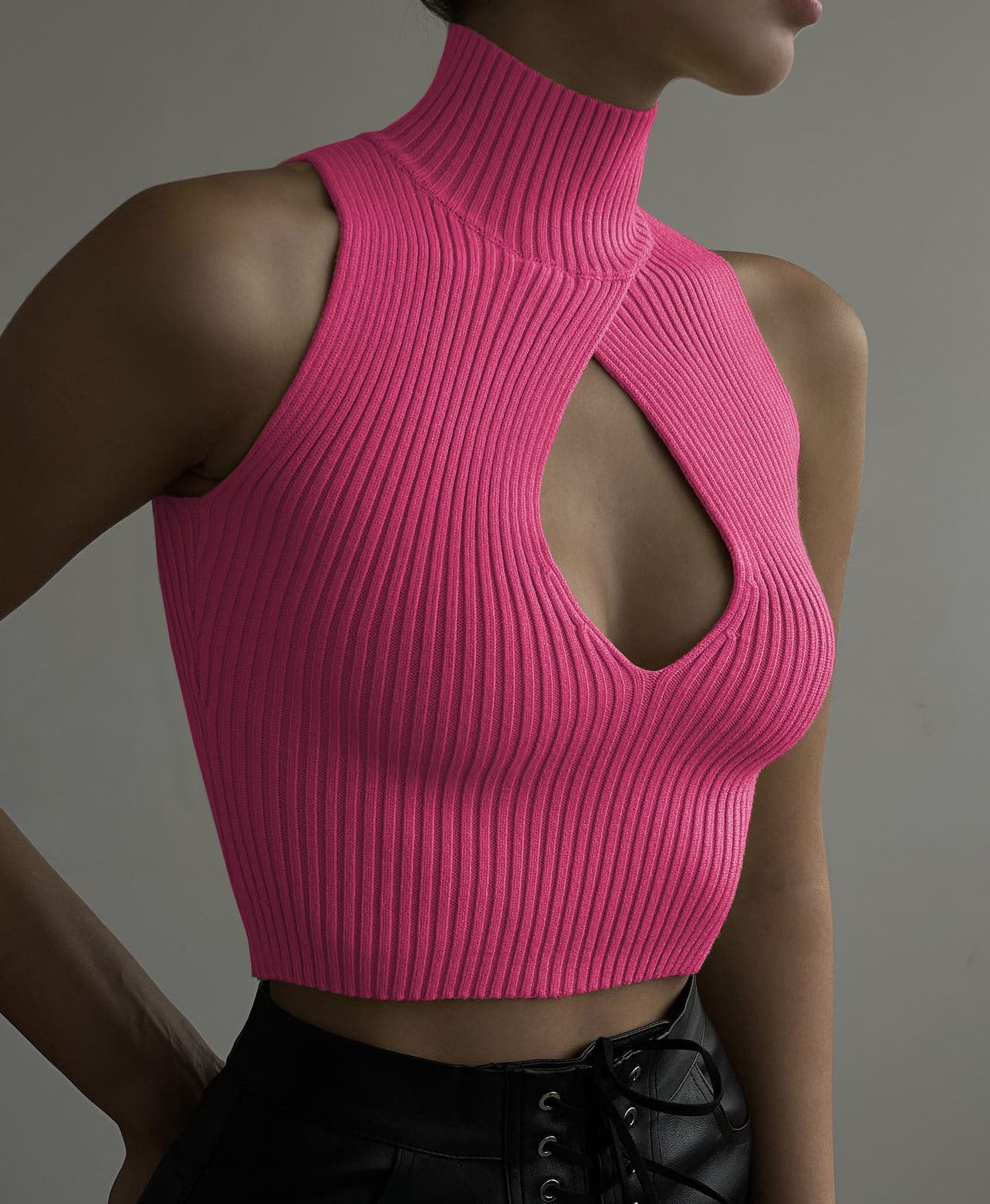 Sexy Sleeveless Women Knitted Tank Tops