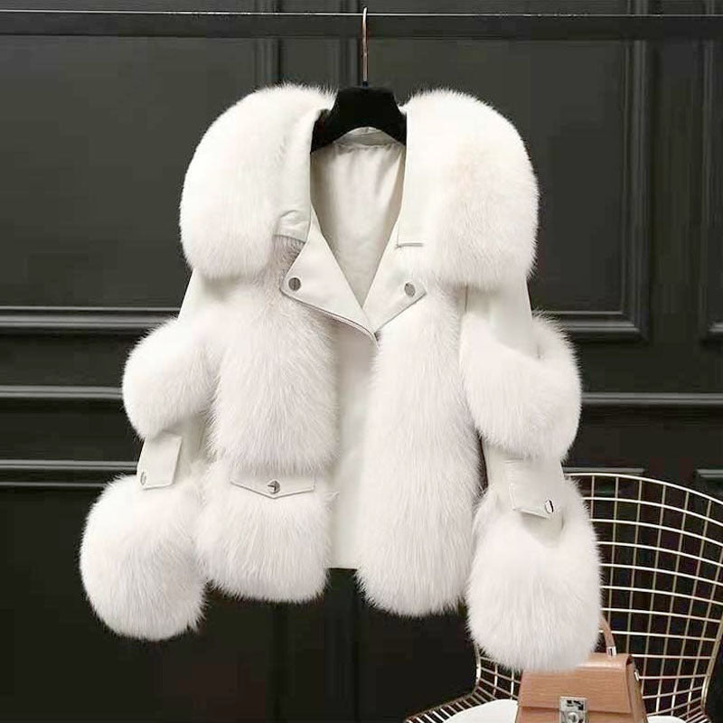 Fashion Faux Fur Winter Overcoats for Women