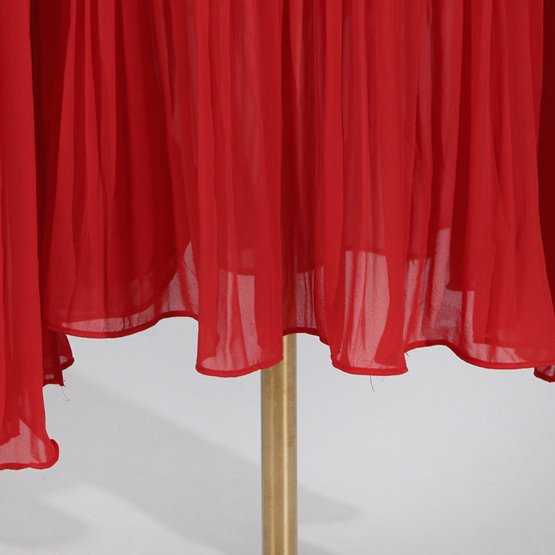 Elegant Off-Shoulder Long Dress with 3D Floral Appliques