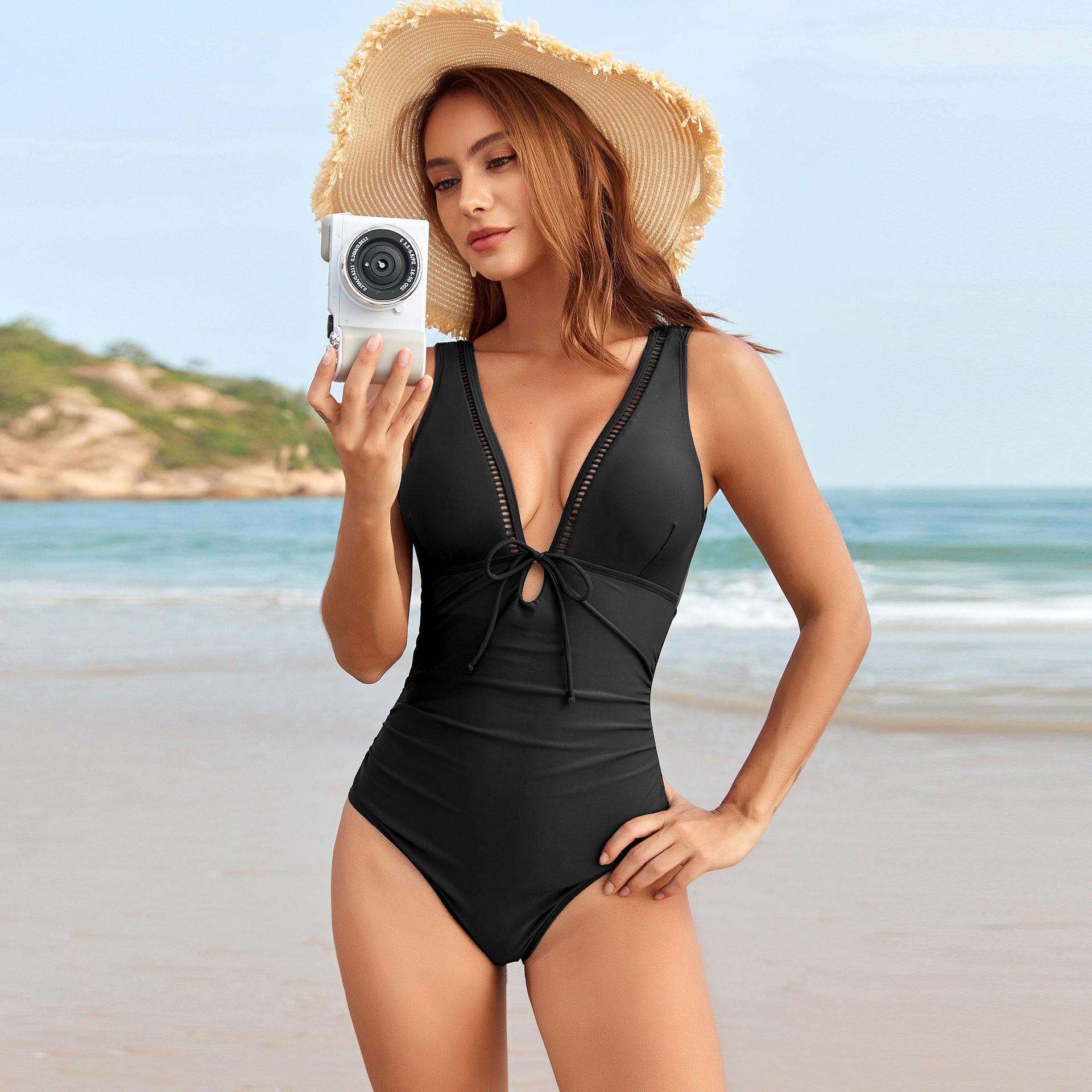 Fashion One-Piece Swimsuit
