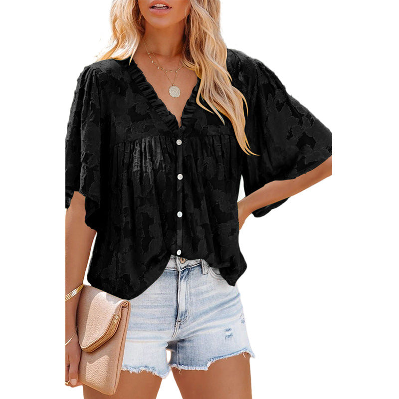 Mon Amour Kimono Top - Rust