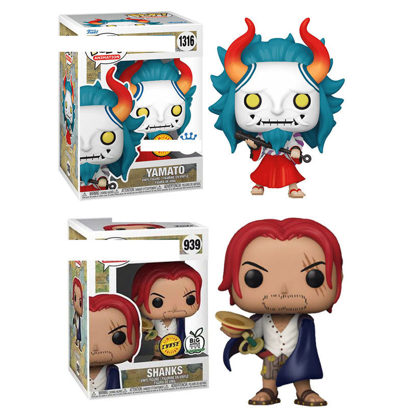 POP Portrait of Pirates Yamato & Shanks Figure Set