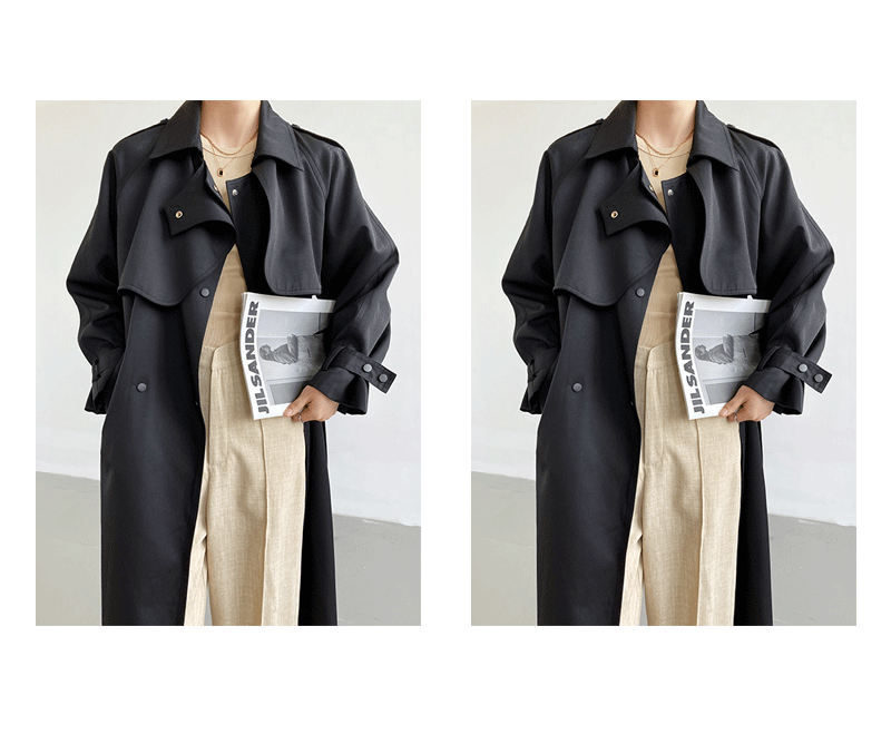 Luxury Designed Fall Long Trench Coats