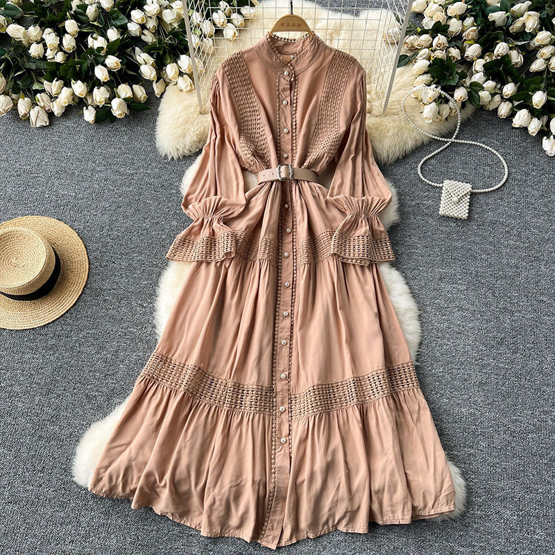 Vintage Elegant Lace Midi/Maxi Dress