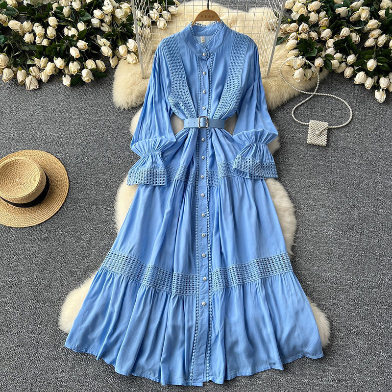 Vintage Elegant Lace Midi/Maxi Dress