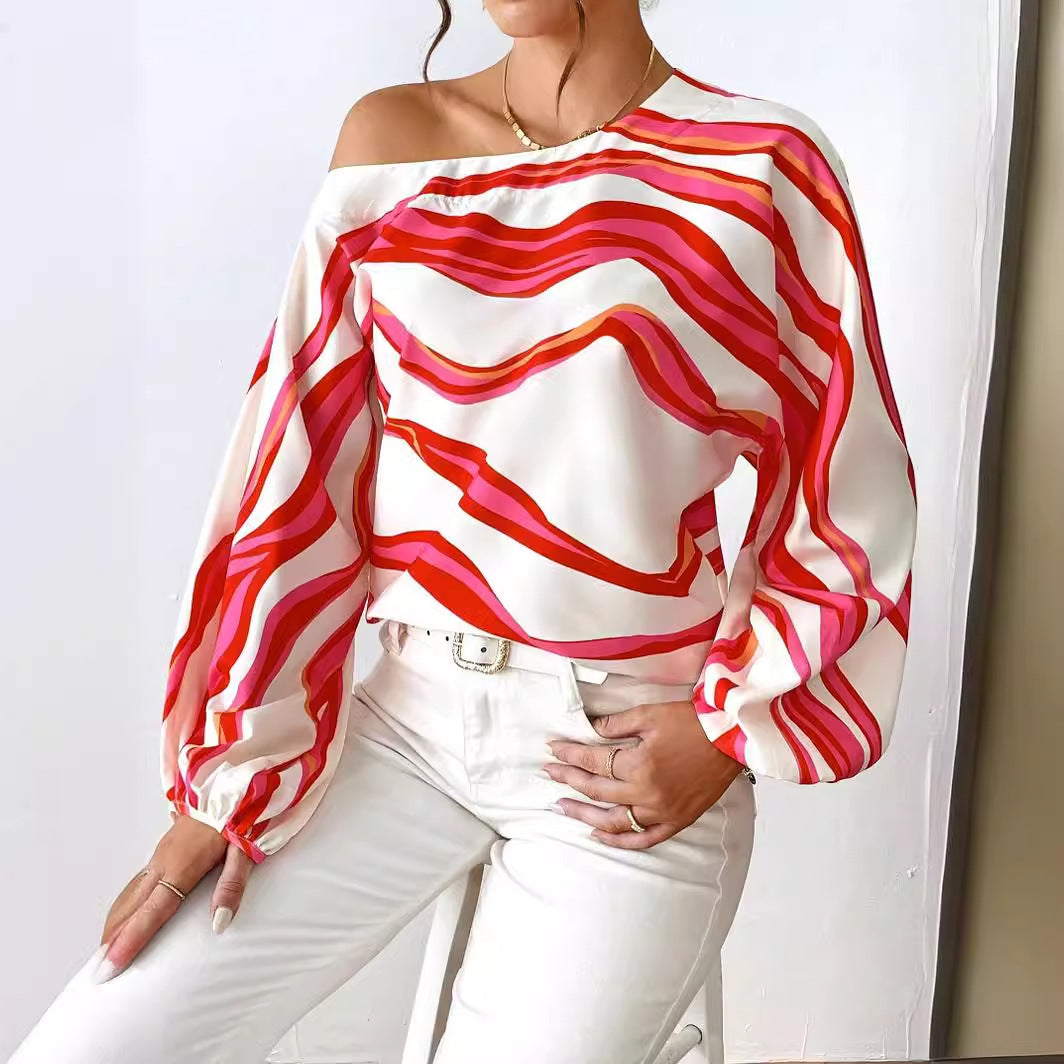 Casual Off The Shoulder Summer Blouses