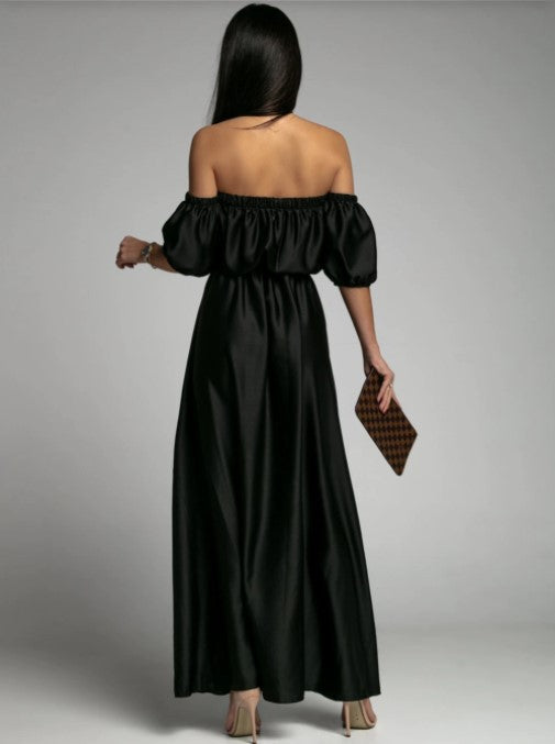 Sexy Off The Shoulder Summer Long Party Dresses-Dresses-Free Shipping at meselling99