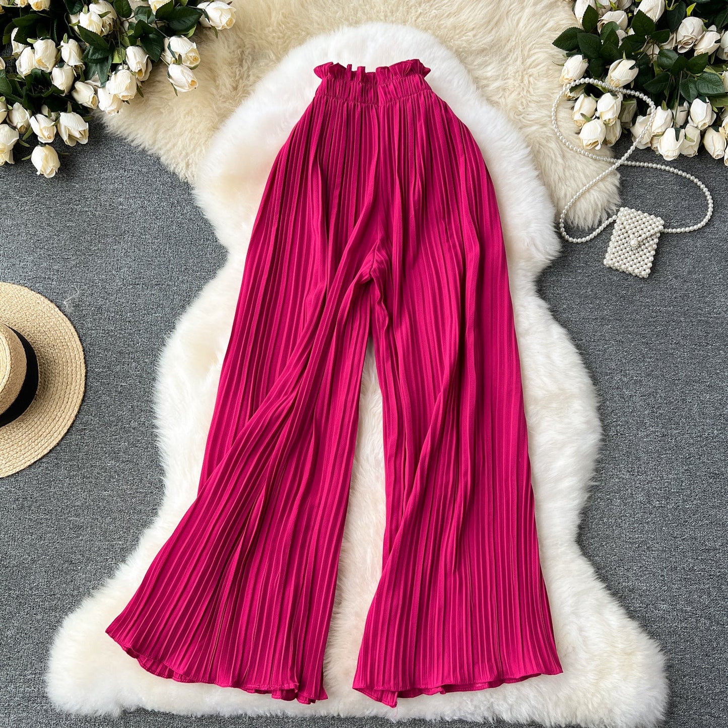 Casual High Waist Plus Sizes Summer Pants