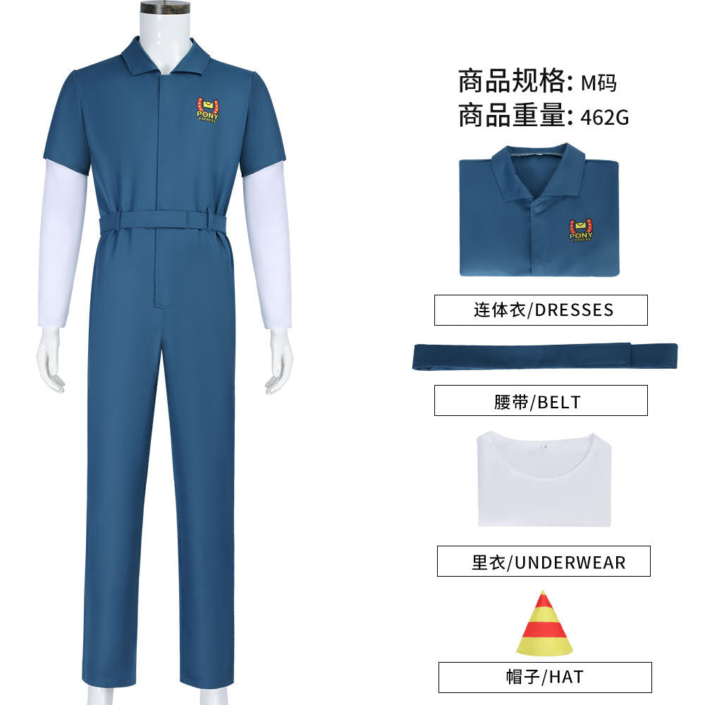 Jimmy the Silent Cosplay Costume – Horror Halloween Jumpsuit