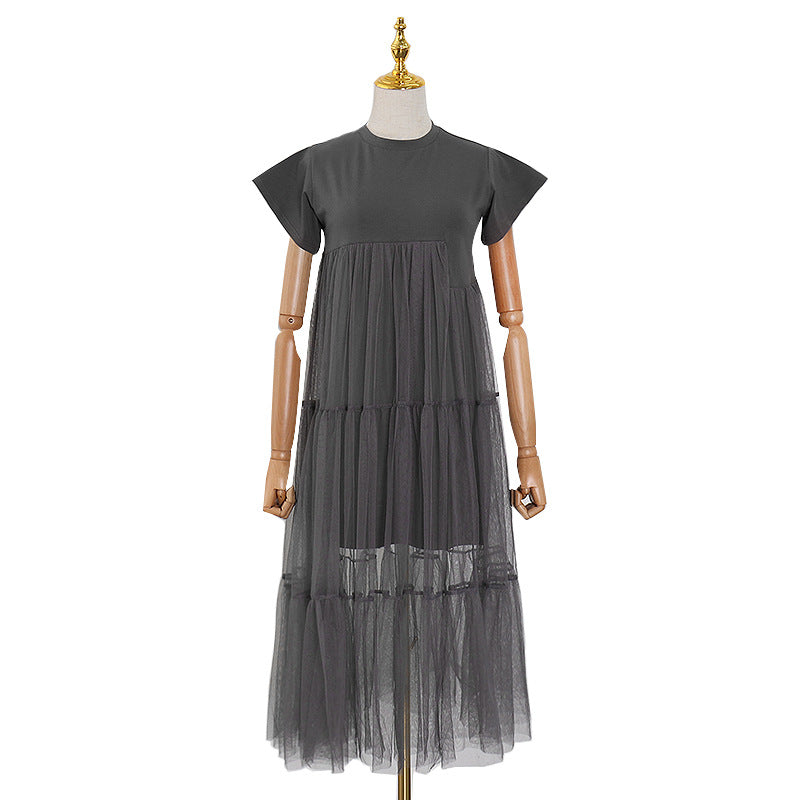 Elegant Summer Tulle Summer Dresses-Dresses-Free Shipping at meselling99