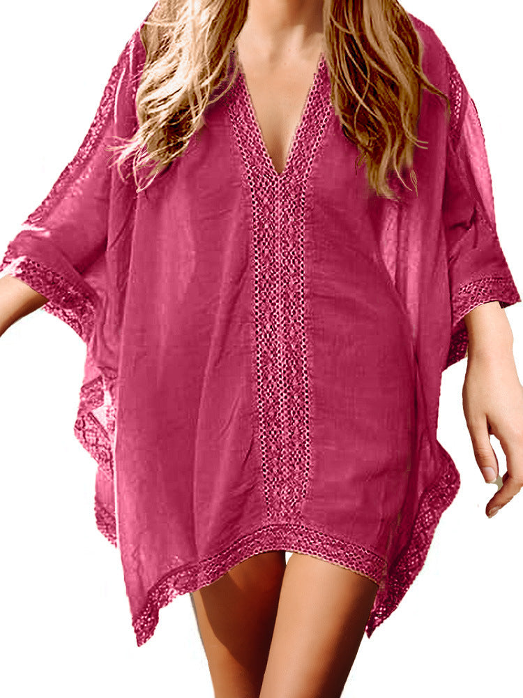 Casual Plus Sizes Women Beach Cover Ups