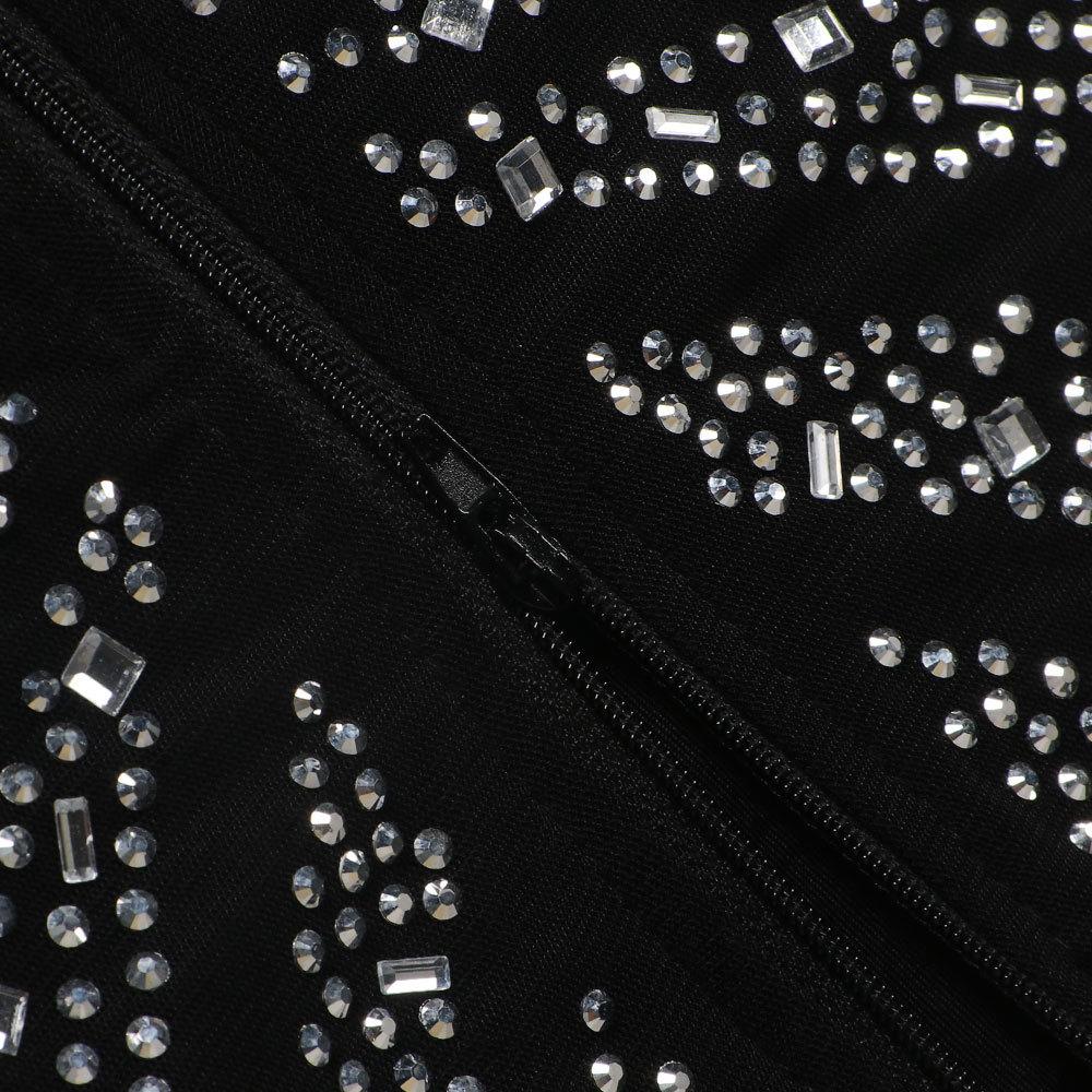 Sexy Deep V Neck Diamond Party Dresses-Dresses-Free Shipping at meselling99