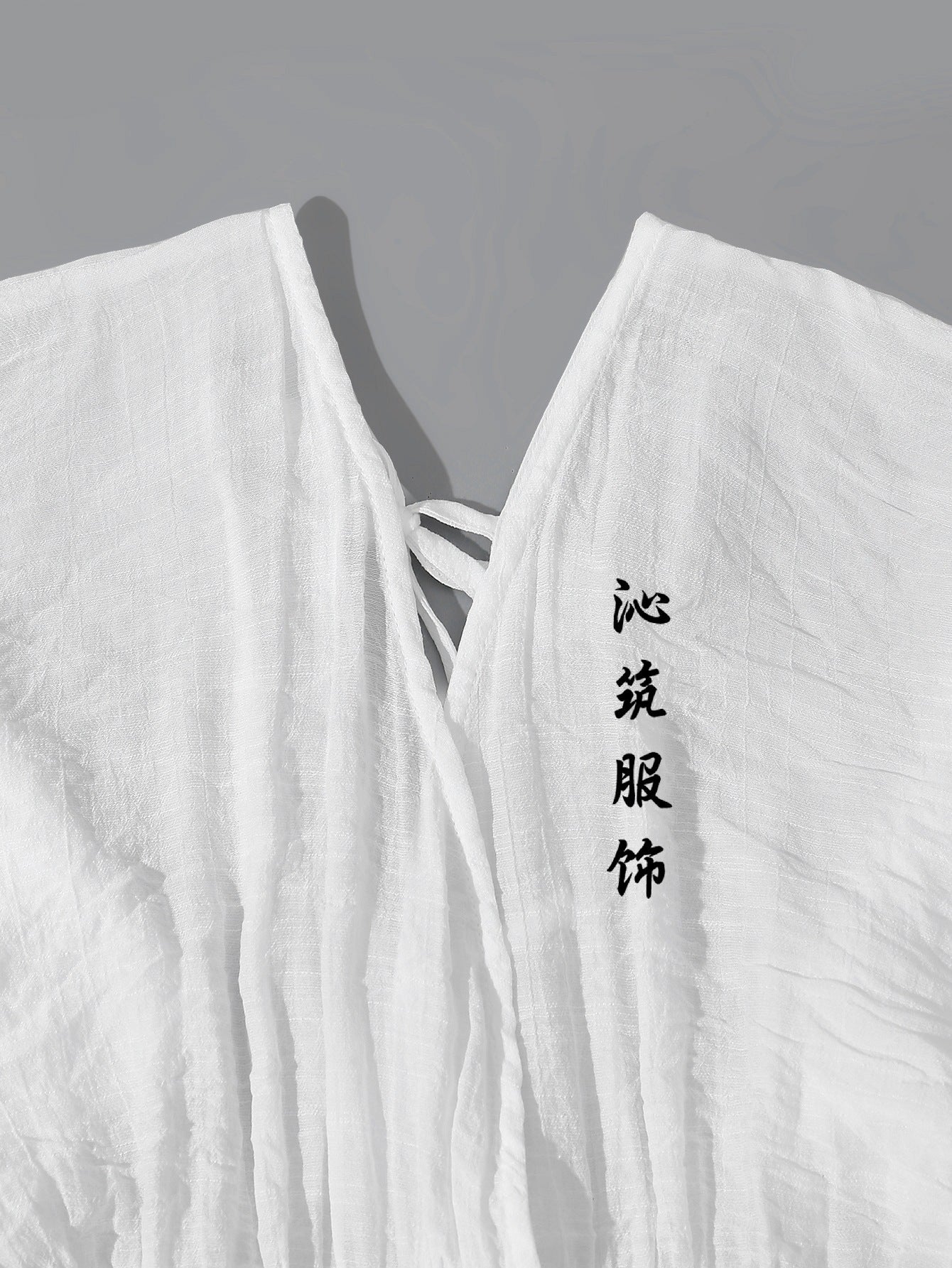 Sexy Backless Beach Dress – High-Waist Short Sleeve Wrap Shirt for Women