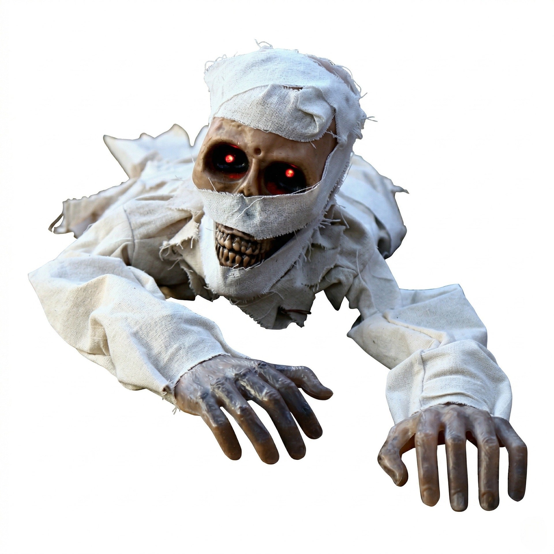 Voice-Activated Crawling Ghost Halloween Prop