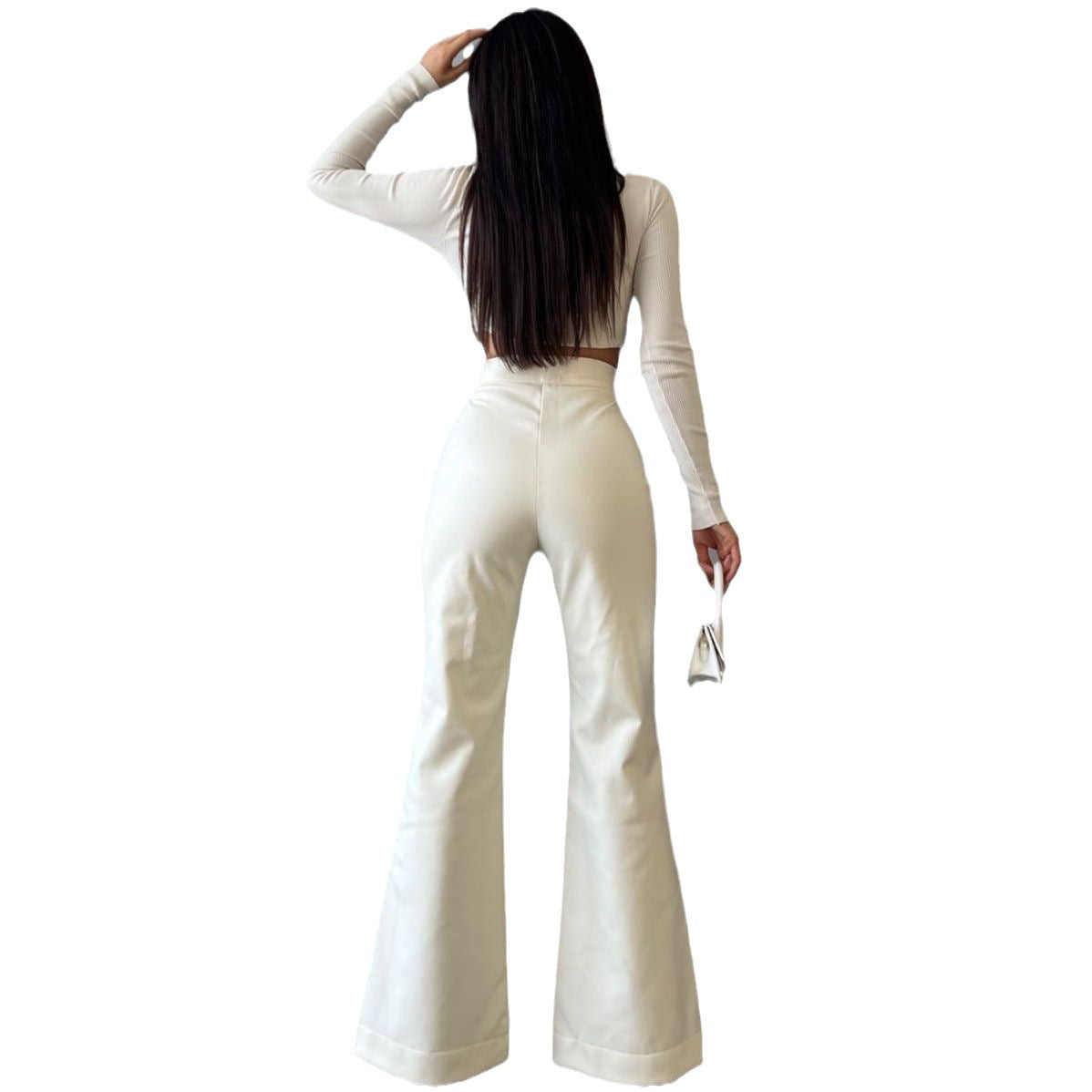 Sexy High Waist Trumpet Long Pants