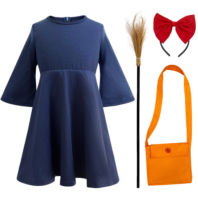 Halloween Kiki's Delivery Service Witch Costume