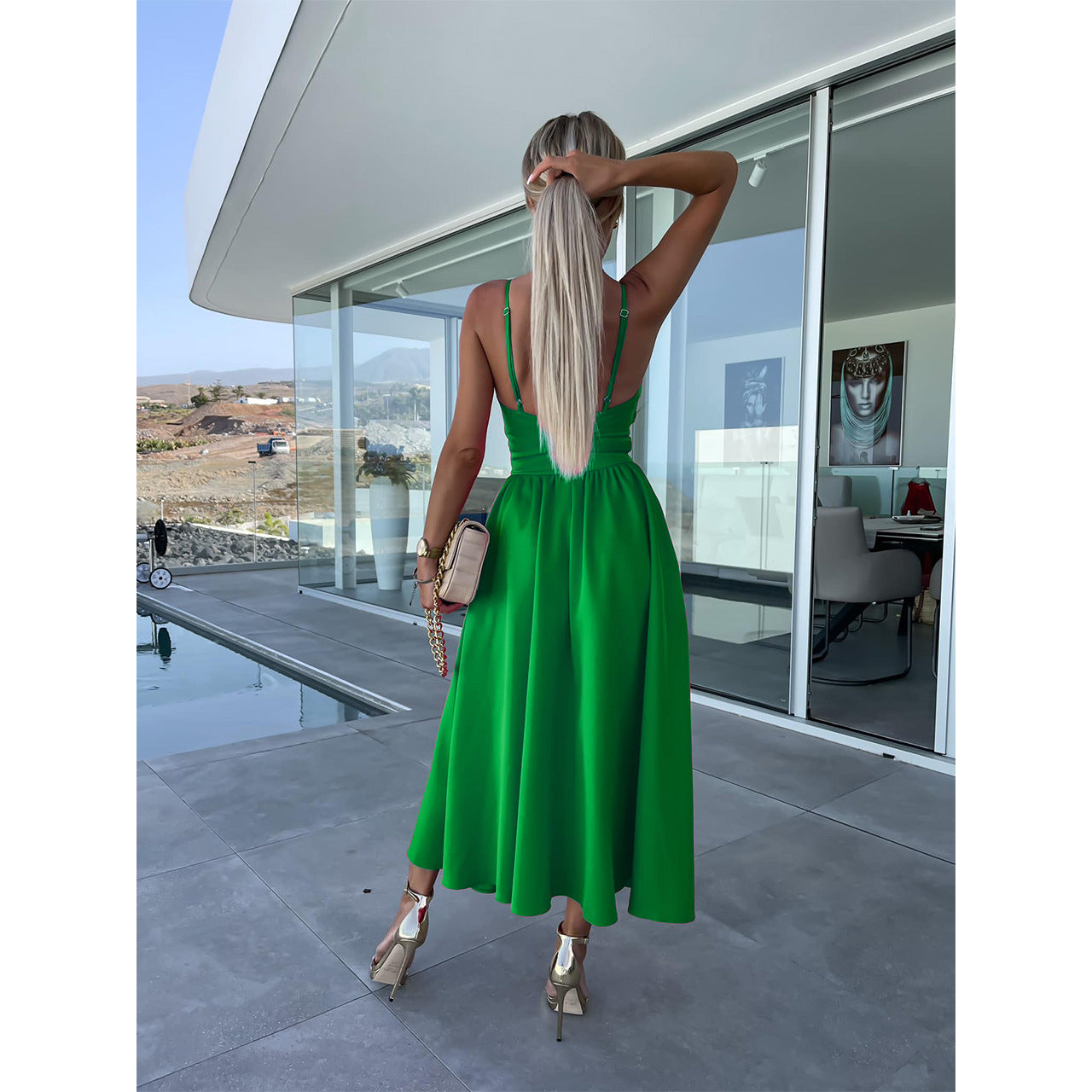 Sexy Summer Split Front Long Dresses-Dresses-Free Shipping at meselling99