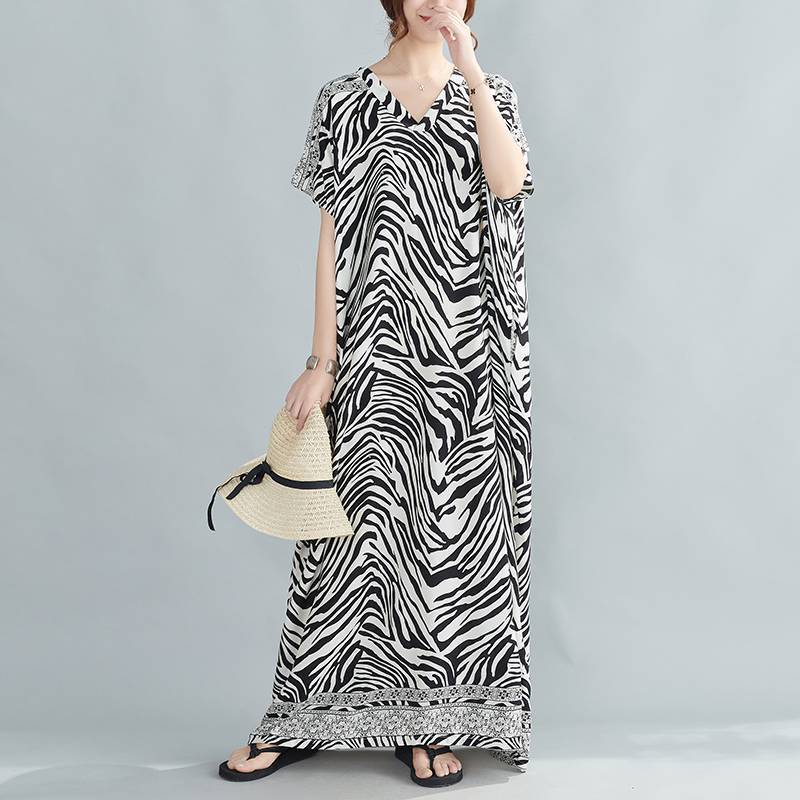 Women Summer Plus Sizes Long Dresses-Dresses-Free Shipping at meselling99