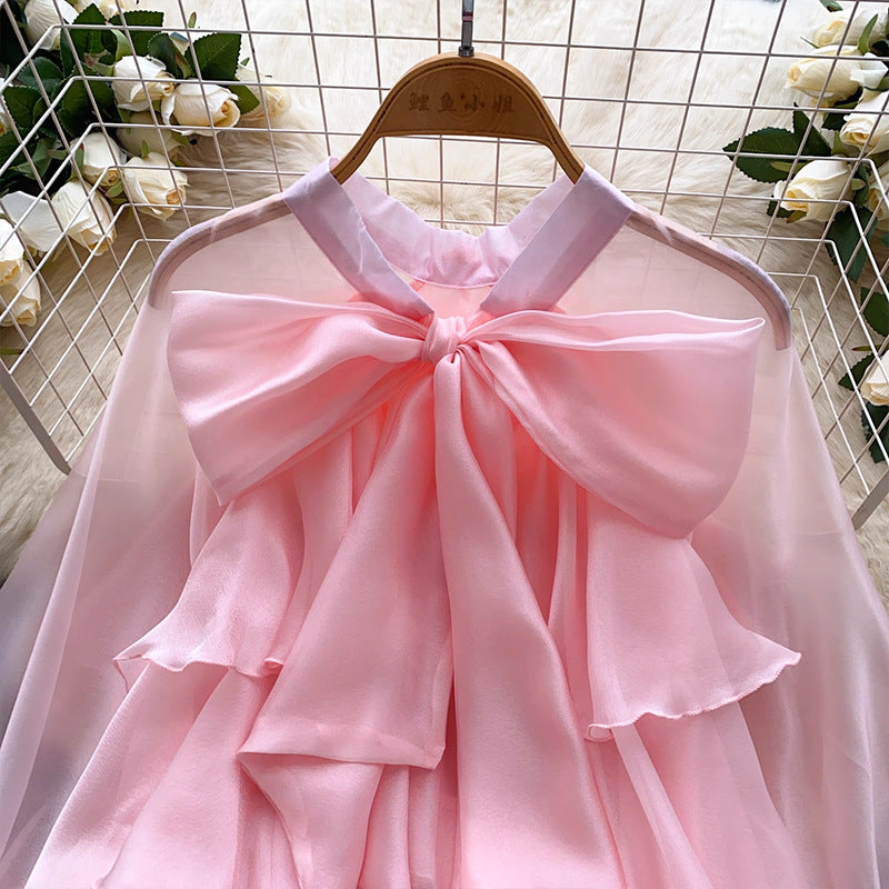 Women’s Summer Lantern Sleeve Blouse