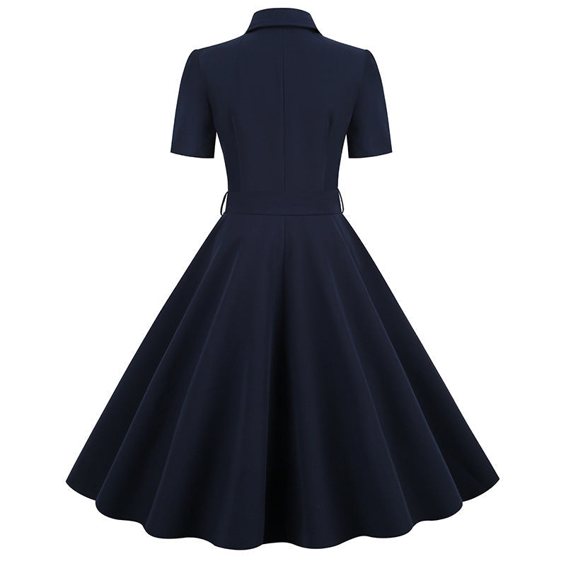 Elegant Short Sleeves Ball Dresses with Belt-Dresses-Free Shipping at meselling99