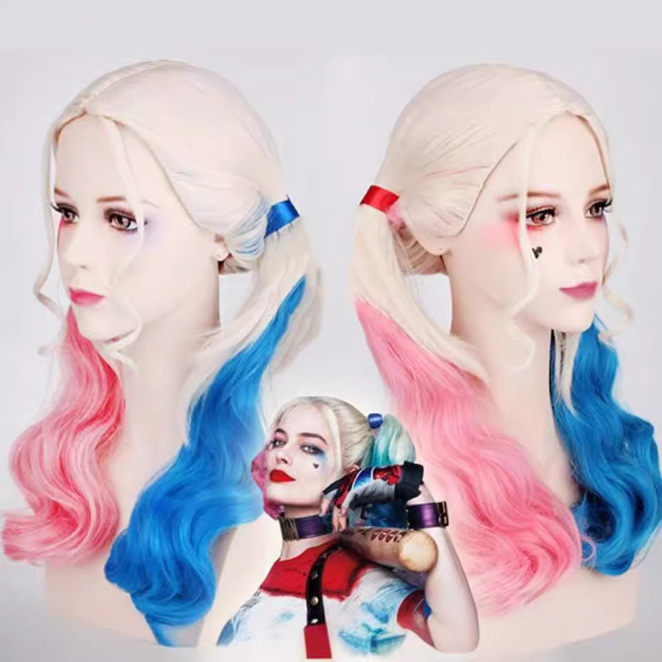 Suicide Squad Harley Quinn Wig for Halloween