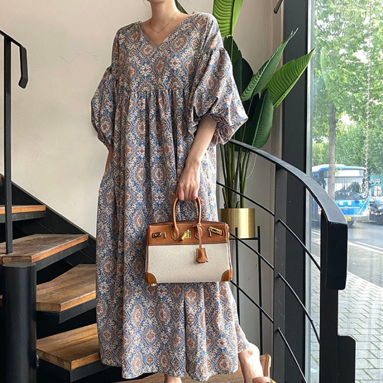 Vintage Summer Casual Women Dresses-Dresses-Free Shipping at meselling99