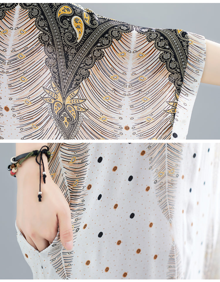 Vintage Summer Long Dresses-Dresses-The same as photo-One Size-Free Shipping at meselling99