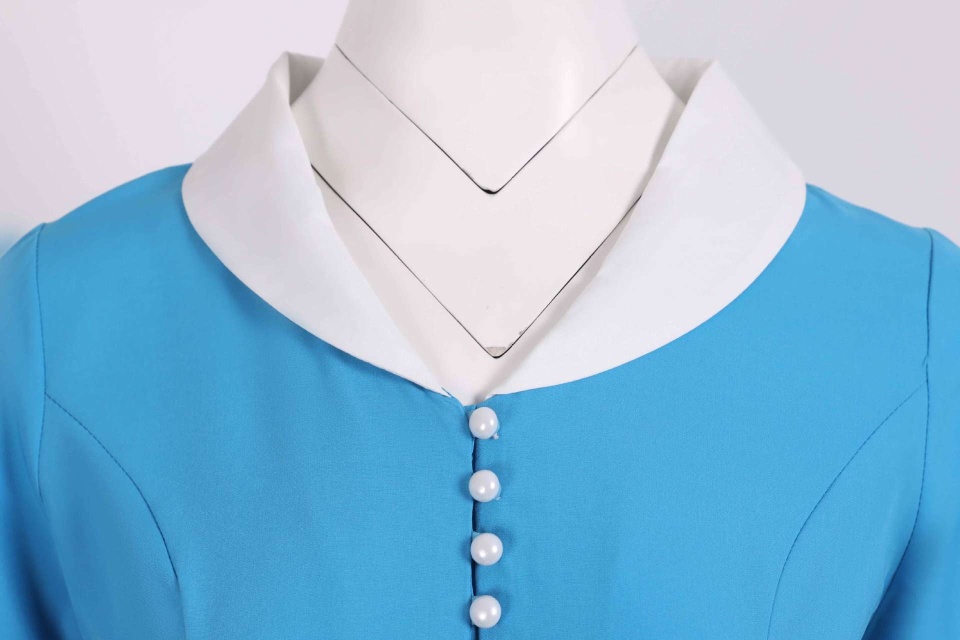 Retro Audrey Hepburn Style Summer Short Sleeve Dress