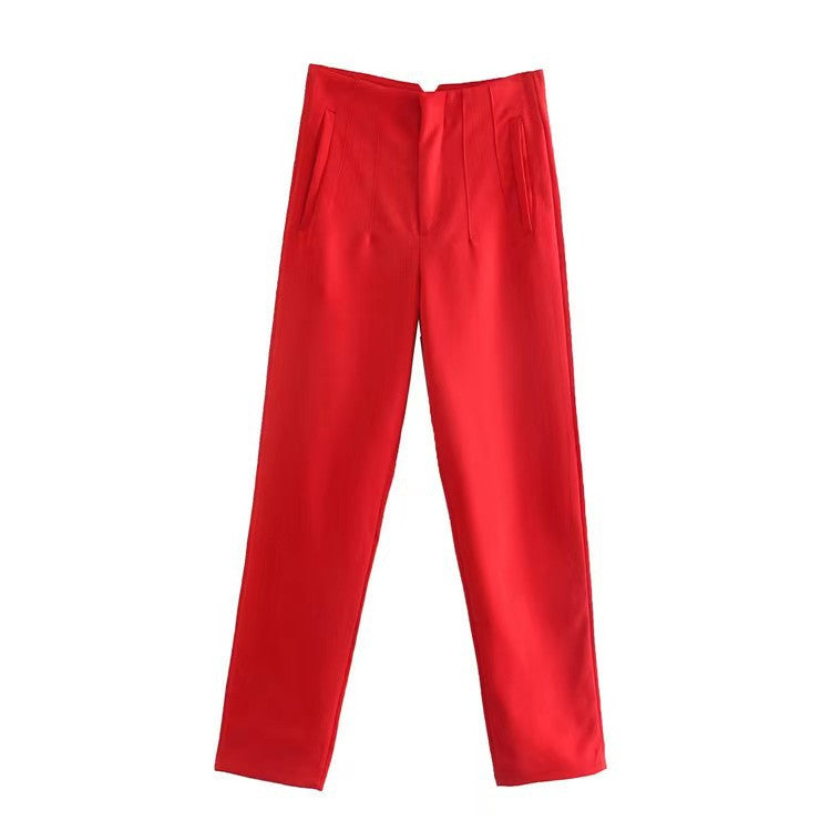 Casual Straight Women Pants