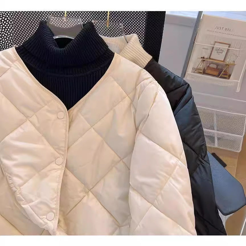 Fashion Cotton Short Baseball Women Coats