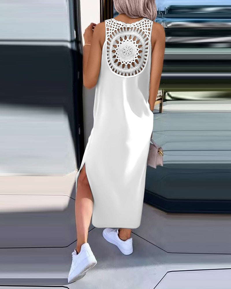 Fashion Sleeveless Long Dresses