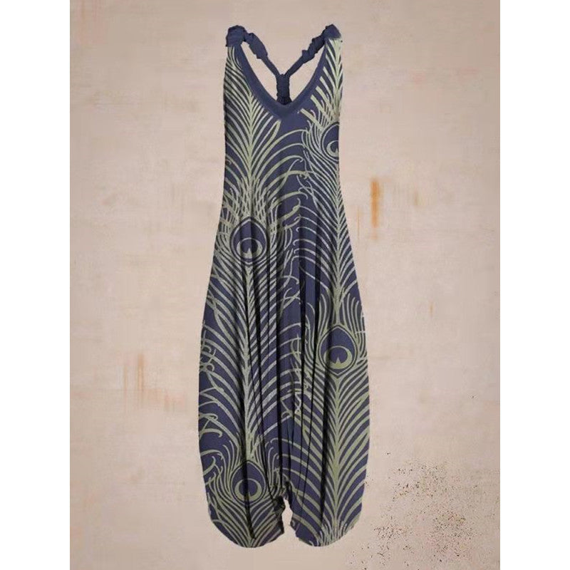 Summer Casual Plus Sizes Loose Jumpsuits