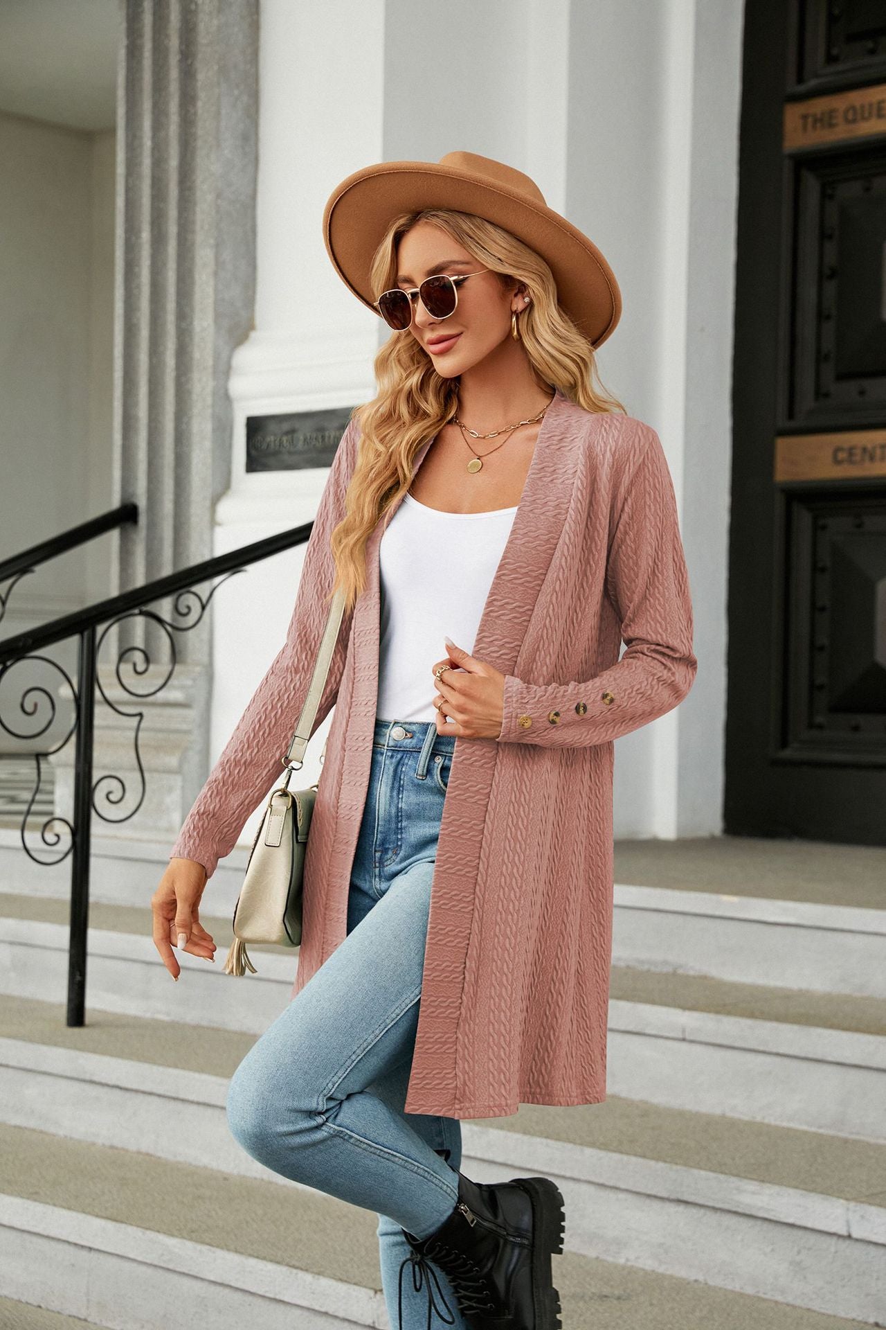 Casual Women Long Sleeves Knitted Cardigans